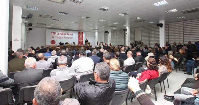 CTP, LEFKOŞA İLÇE KONGRESİ’Nİ GERÇEKLEŞTİREREK YENİ YÖNETİMİNİ BELİRLEDİ...