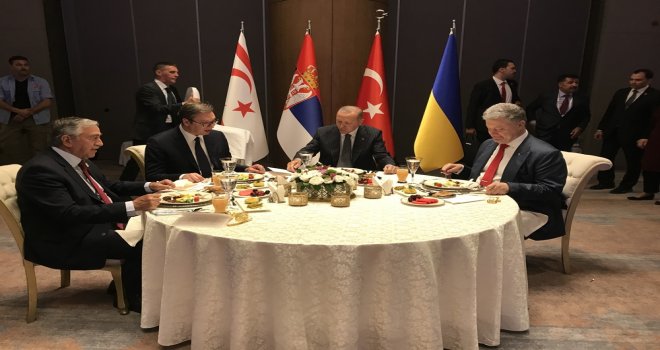 CUMHURBAŞKANI AKINCI BUGÜN ÜLKEYE DÖNÜYOR.