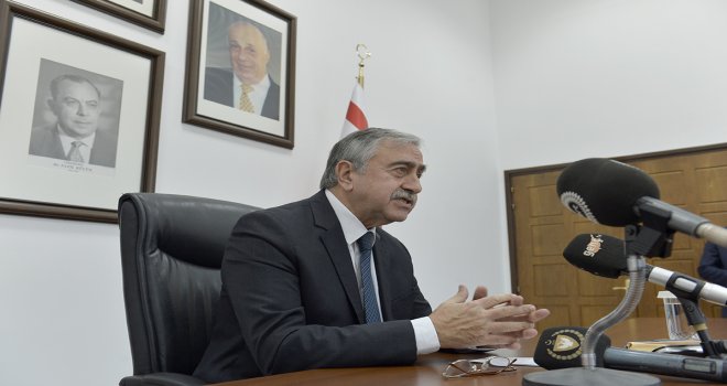 CUMHURBAŞKANI AKINCI, GUTERRES RAPORUNU DEĞERLENDİRDİ