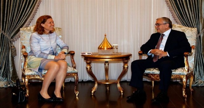 CUMHURBAŞKANI AKINCI HOLLANDA BÜYÜKELÇİSİ JAARSMA’YI KABUL ETTİ