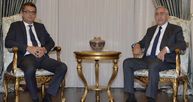 CUMHURBAŞKANI AKINCI İLE BAŞBAKAN ERHÜRMAN’IN HAFTALIK OLAĞAN GÖRÜŞMESİ BAŞLADI..