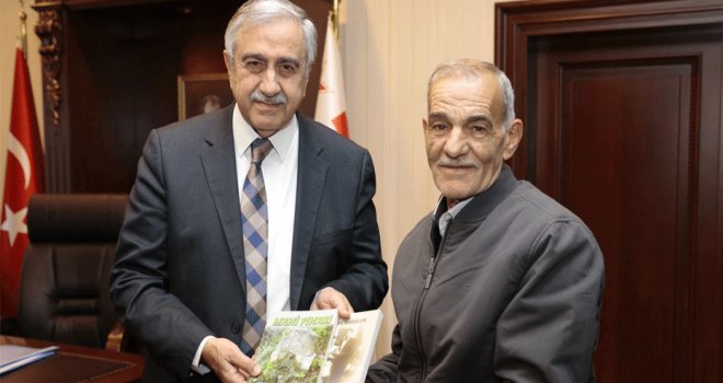 Cumhurbaşkanı Akıncı, yazarı Paralı’yı kabul etti