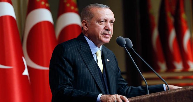 Cumhurbaşkanı Erdoğan: Terör örgütlerinin başlarını inlerinde eziyoruz.