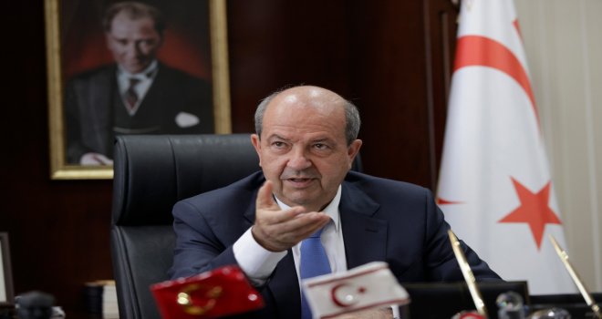 Cumhurbaşkanı Tatar: Kıbrıs Türk halkı baskı ve tehditlere asla boyun eğmez