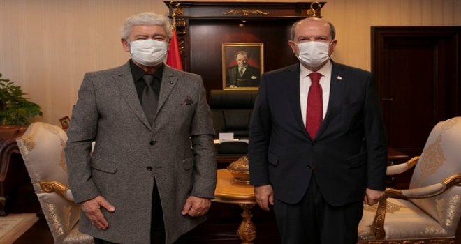 CUMHURBAŞKANI TATAR, PROF. DR. ATA ATUN’U KABUL ETTİ