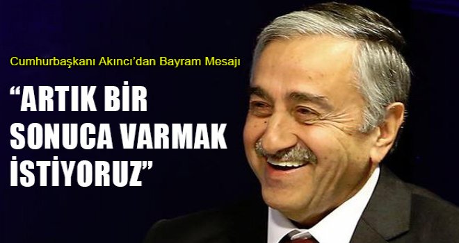 Cumhurbaşkanından bayram mesajı