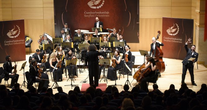 CUMHURBAŞKANLIĞI SENFONİ ORKESTRASI'NDAN GÜZELYURT’TA GENÇLERE EĞİTİM KONSERİ