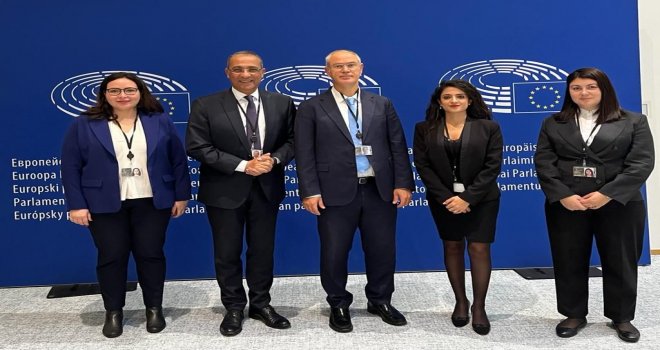 Cumhuriyet Meclisi heyeti Brüksel’de temaslarda bulunuyor..