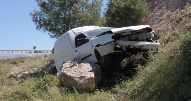 Dağyolu’nda kaza!