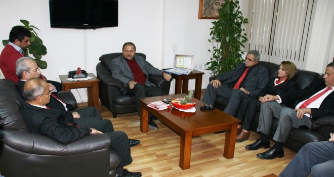 DEĞİŞİM VE KURTULUŞ İTTİFAKI MİLLETVEKİLİ ADAYLARI KTAMS’I ZİYARET ETTİ