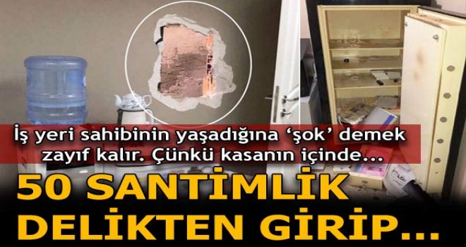 Delikten girip 3 milyon çaldılar
