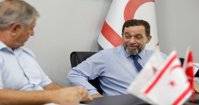 DENKTAŞ MÜTEAHHİTLER BİRLİĞİ’Nİ ZİYARET ETTİ