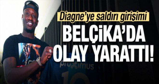 Diagne'ye saldırı girişimi! Belçika'da olay oldu