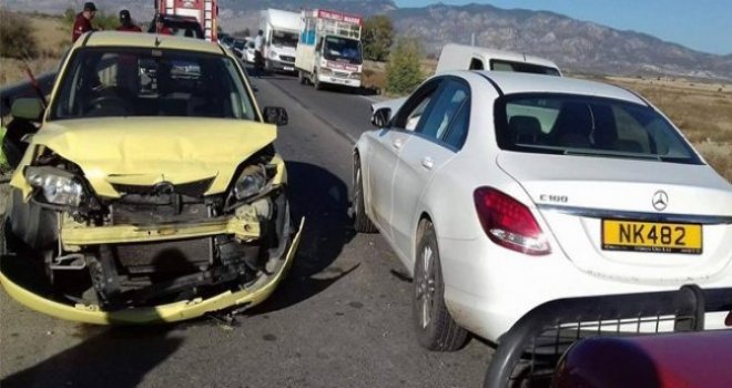 DİKKATSİZLİK KAZAYA SEBEP VERDİ