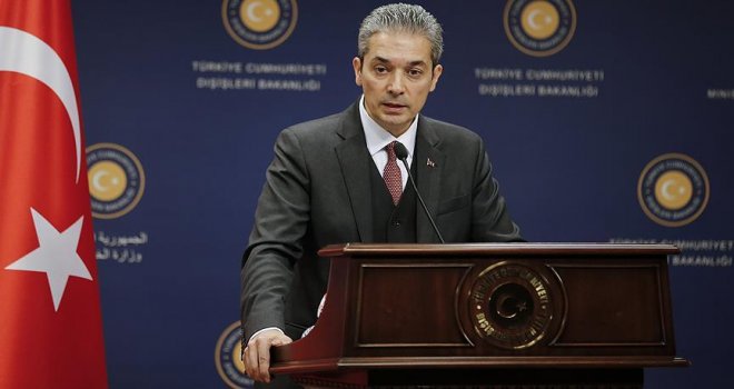 Dışişleri Bakanlığı'ndan 'Patriot' açıklaması.