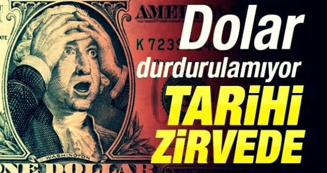 Dolar ve Euro da yeni rekor !!!