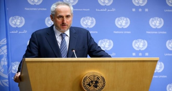 Dujarric: Barış Gücü misyonu her iki tarafla da sıkı işbirliğine devam ediyor