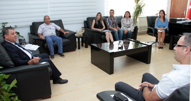 DÜRÜST, ESKİ GİRNE LİMANI VE ÇEVRESİNİ KORUMA DERNEĞİ HEYETİNİ KABUL ETTİ