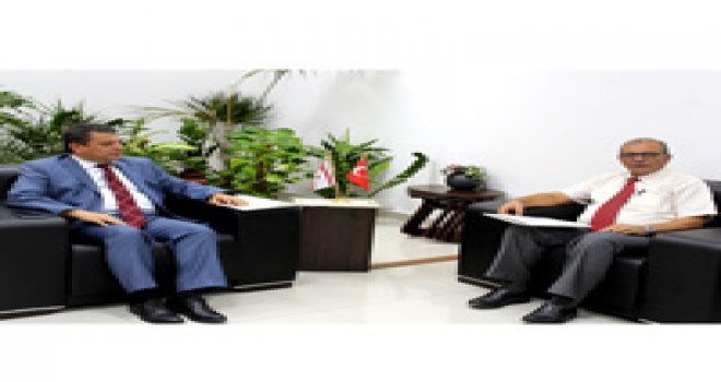 Dürüst, Sanayi Odası Başkanı Çıralı ile görüştü