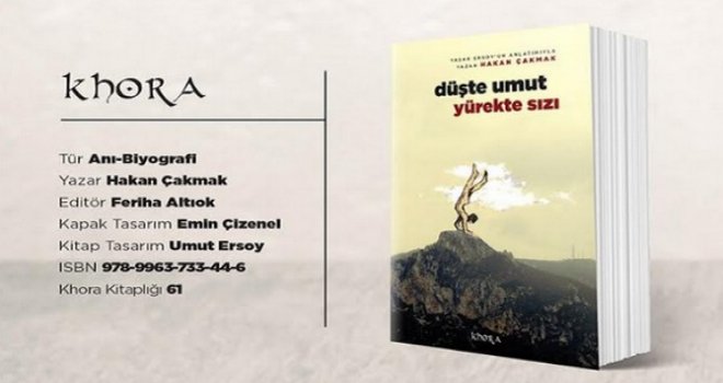 "DÜŞTE UMUT YÜREKTE SIZI" KİTABI YARIN GİRNE’DE TANITILACAK.