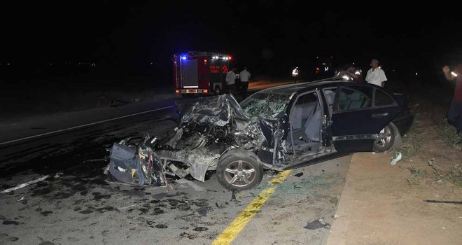 Düzova’da büyük kaza