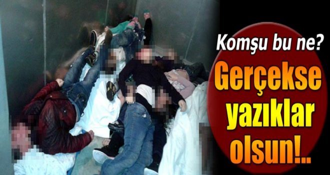 Eğer gerçekse insanlık ölmüş dedirten görüntüler