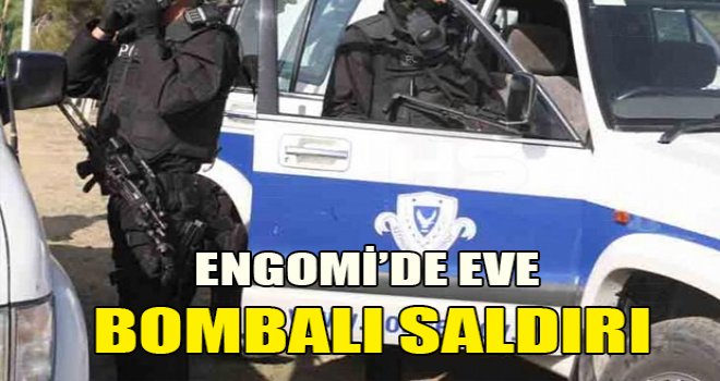 Engomi'de işadamına ait eve bombalı saldırı