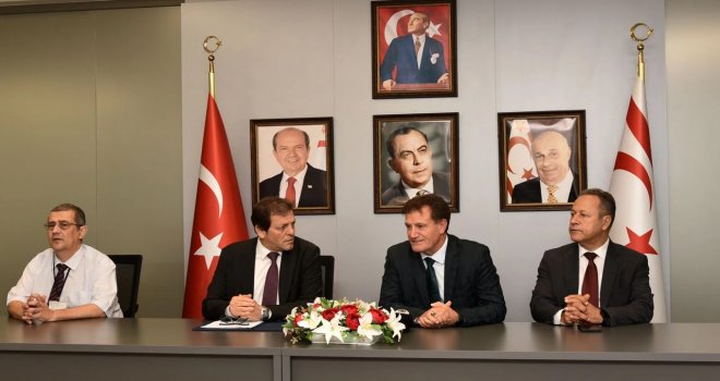 Ercan'a meteorolojik hava gözlem sistemi kuruldu