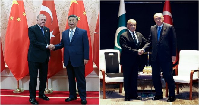 Erdoğan, Çin'de ikili görüşmelerini sürdürüyor