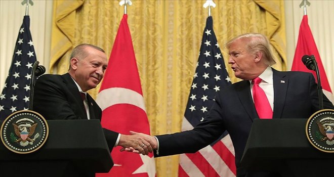 Erdoğan: Dostum Trump'la kısa sürede bir araya gelmeyi ümit ediyorum