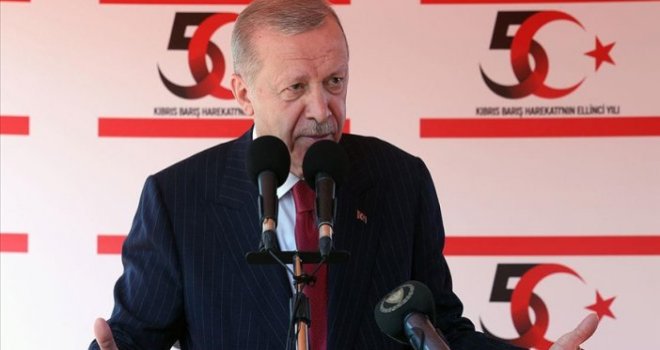 Erdoğan: İki devlet modelinin yegane çözüm yolu olduğu daha net ortaya çıkıyor