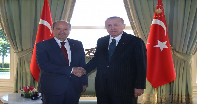 Erdoğan, Tatar ile bir arada 