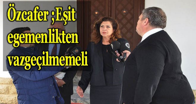 Eşit egemenlikten vazgeçilmemeli