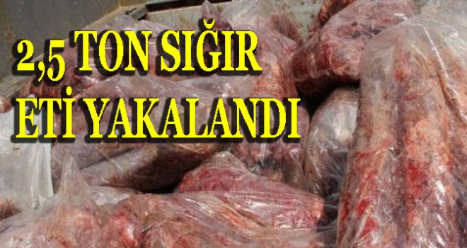 Et kaçakçılarına geçit yok