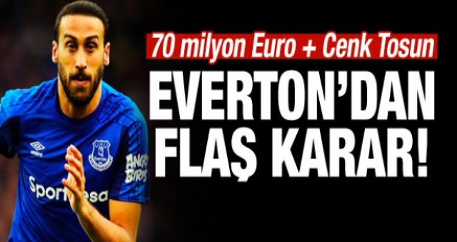 Everton'dan dev teklif! 70 milyon Euro + Cenk Tosun