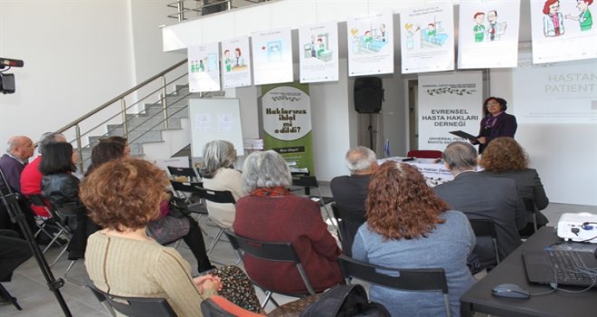 EVRENSEL HASTA HAKLARI DERNEĞİ’NİN “HASTANIN SESİ 2” PROJESİ TANITILDI