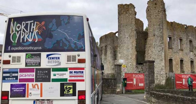 ‘Expedition North Cyprus’ otobüsünün bugün KKTC’de olması bekleniyor