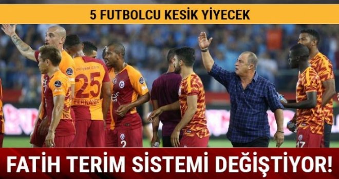 Fatih Terim neşteri vuruyor...