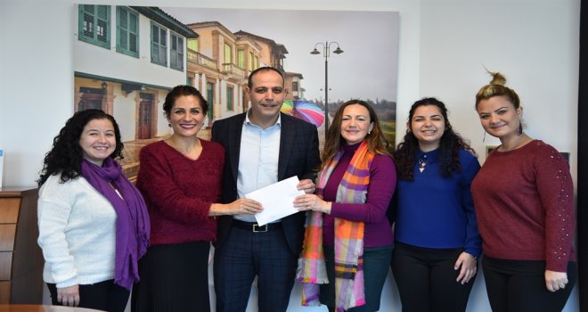 FETİNE'Yİ ARARKEN BELGESLİ EKİBİ VE FEMA’DAN LTB KADIN SIĞINMA EVİNE DESTEK