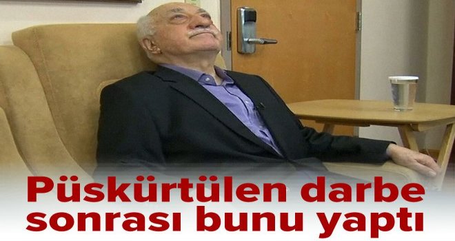 Fetullah Gülen kameraları görünce fenalık geçirdi
