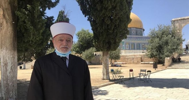 FİLİSTİN MÜFTÜSÜ: "NORMALLEŞME ANLAŞMASI KANALIYLA MESCİD-İ AKSA'YI ZİYARET ETMEK HARAMDIR"