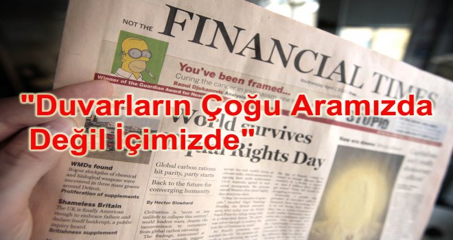 Financial Times Kıbrıs Sorununu Kaleme Aldı