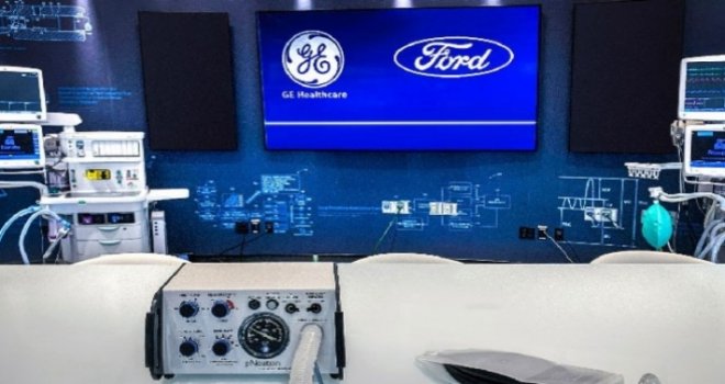 Ford ve GE 100 günde 50 bin ventilatör üretecek