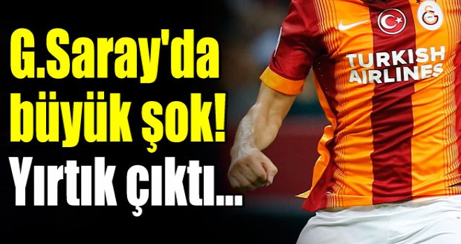Galatasaray'da Burak Yılmaz şoku!