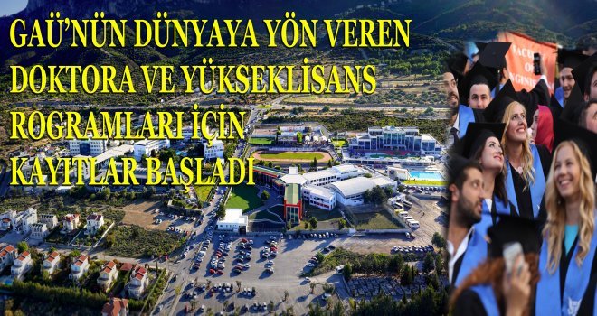 GAÜ 14 Doktora Programına Öğrenci Kabul ediyor