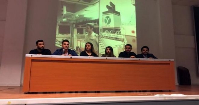 GAÜ Denizcilik öğrencileri mezun oldukları liseleri ziyaret ediyor