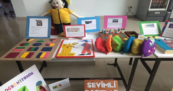 GAÜ OKUL ÖNCESİ ÖĞRETMENLİĞİ’NDEN EĞİTİCİ “MATERYAL SERGİSİ”