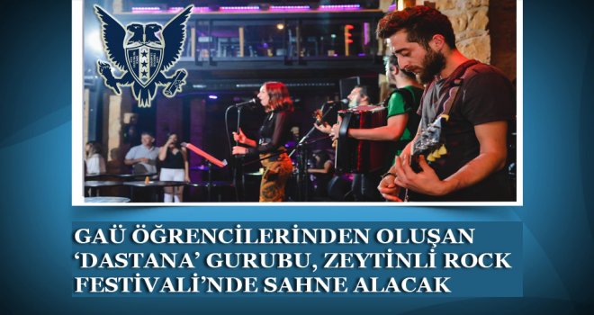 GAÜ’NÜN SES STARLARI, TÜRKİYE’DE ROCK FESTİVALİ’NDE SAHNE ALIYOR