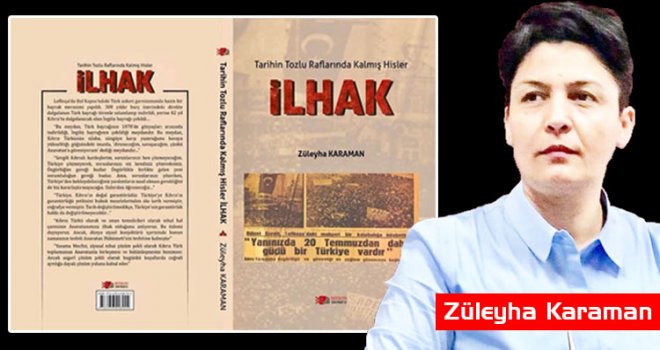 Gazeteci Züleyha Karaman’ın “İlhak” kitabı satışa çıktı