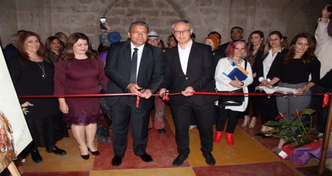 GAZİMAĞUSA SANAT FESTİVALİ, BUĞDAY CAMİİ’NDE AÇILIŞI YAPILAN SERGİ İLE SONA ERDİ